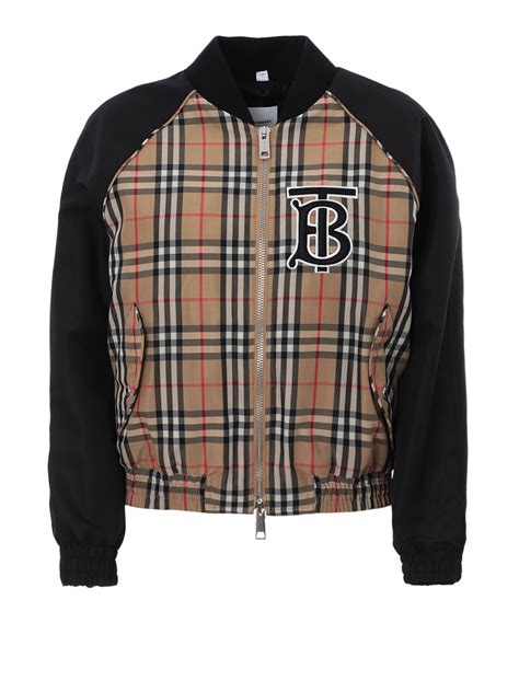 burberry vintage bomber jacket|burberry bomber jacket sale.